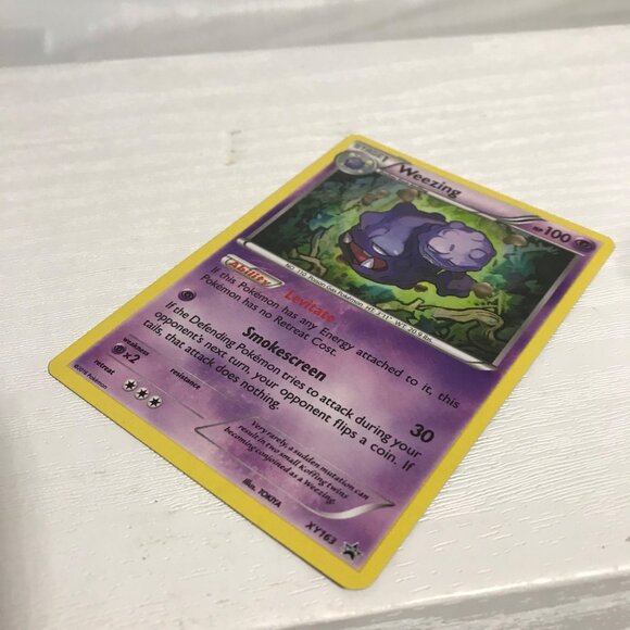 Pokemon TCG Weezing XY 163 Holo Foil Rare Card - Picture 9 of 9